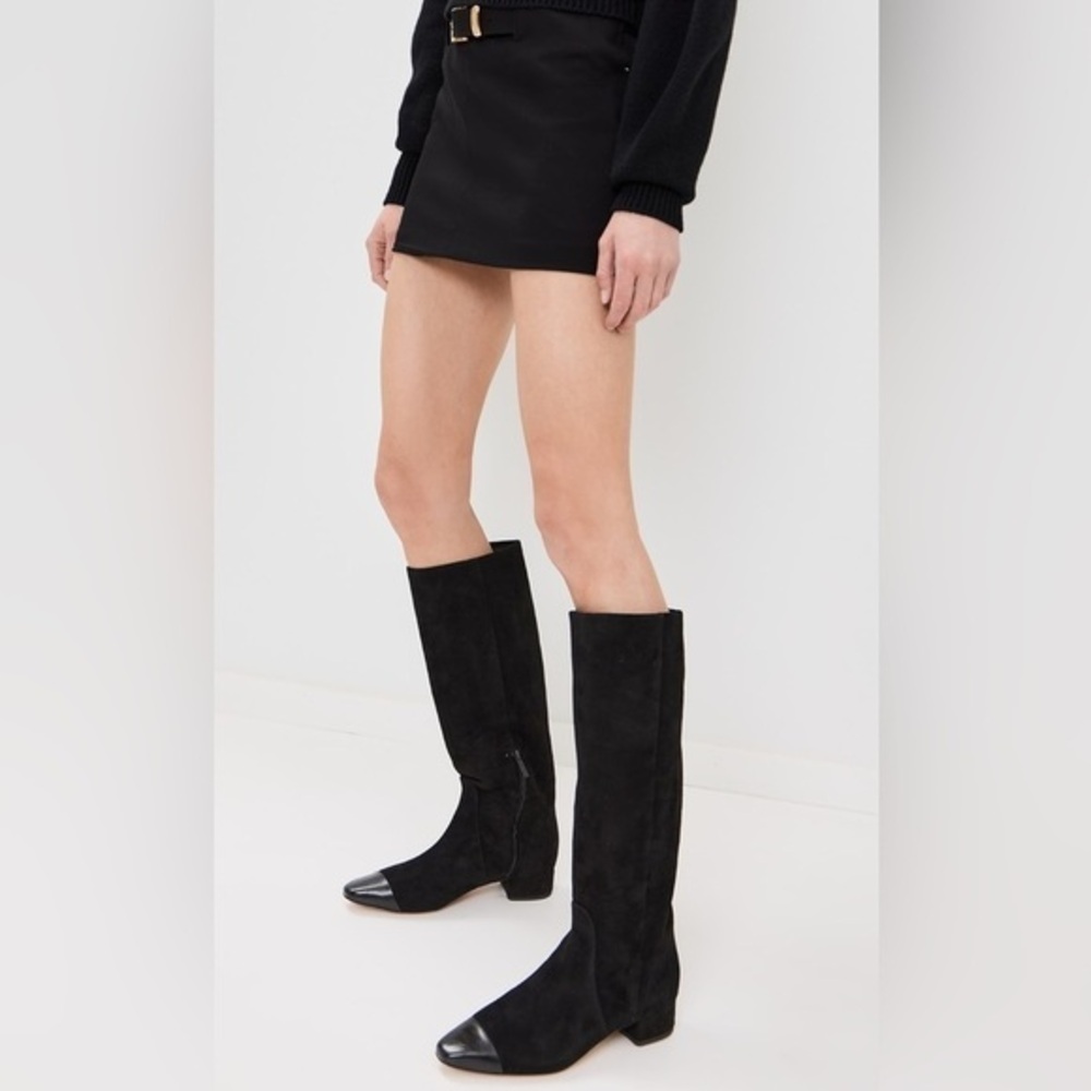 Veronica Beard Cecile Suede Tall Boot 11 NWOB